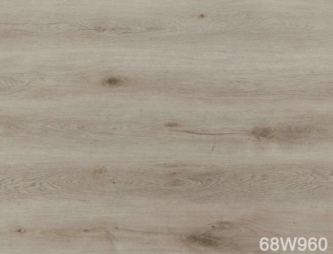 Planche de luxe en plastique de plancher de tuile de vinyle de PVC de grain en bois pour la pièce de danse