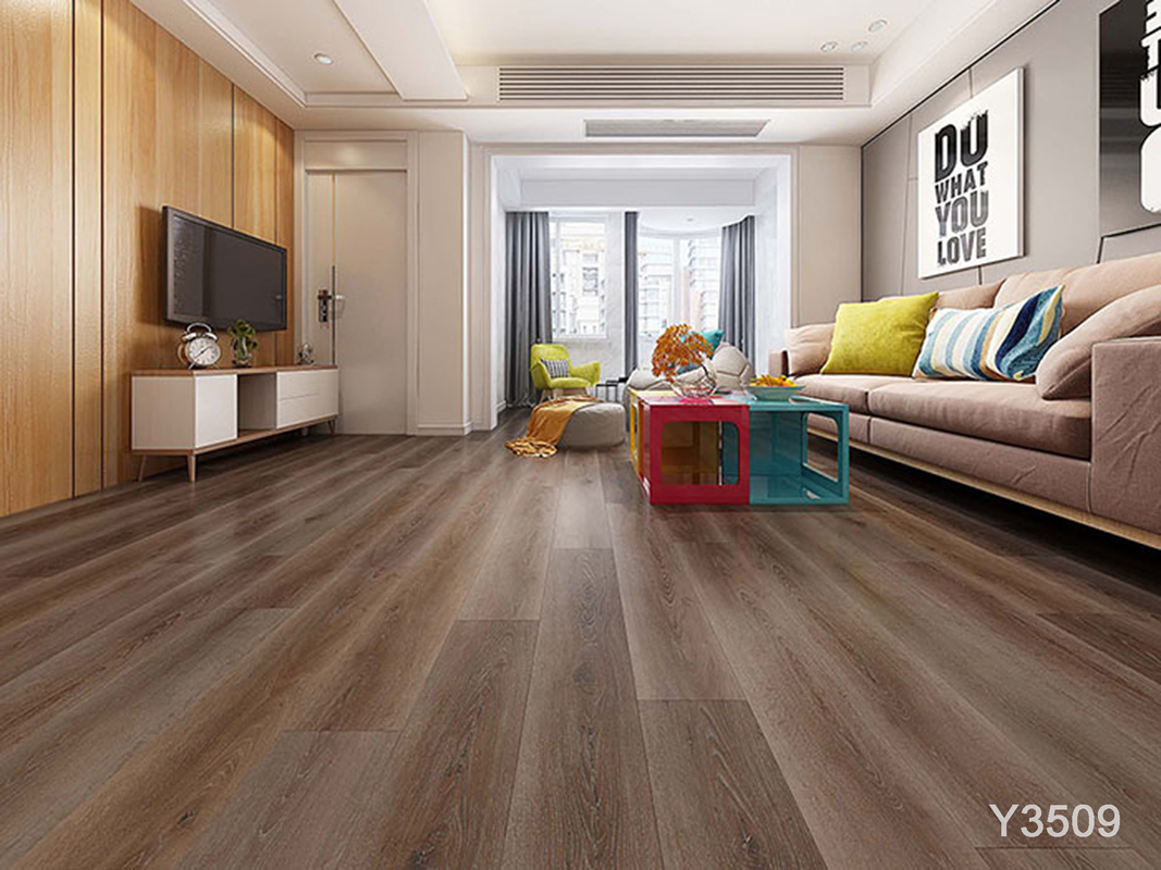 Vinyl Floor SPC Plastic Flooring Wood Grain Click Planks 2mm 3mm Thickness
